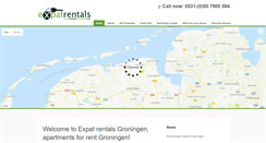 Desktop Screenshot of expatrentalsgroningen.com